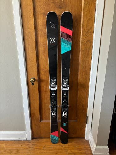 Volkl Kenja 163cm with Adjustable Salomon Warden Bindings