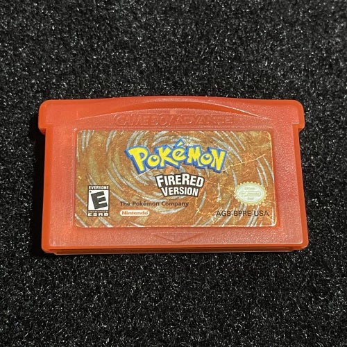 Pokemon Fire Red Game Boy Advance GBA Authentic Cartridge Tested Works