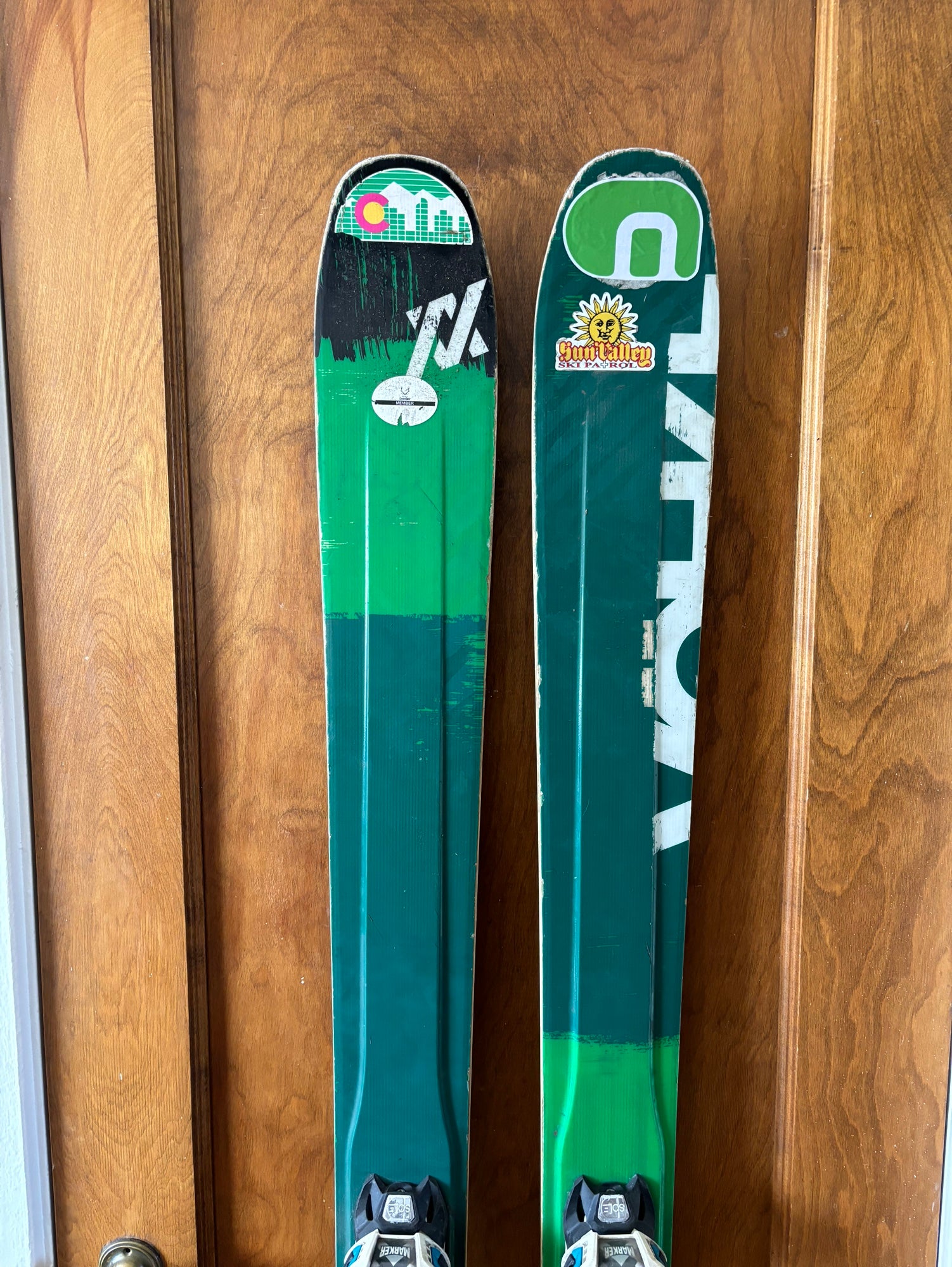 Volkl 100Eight 181cm with Marker Griffon Sole ID Bindings