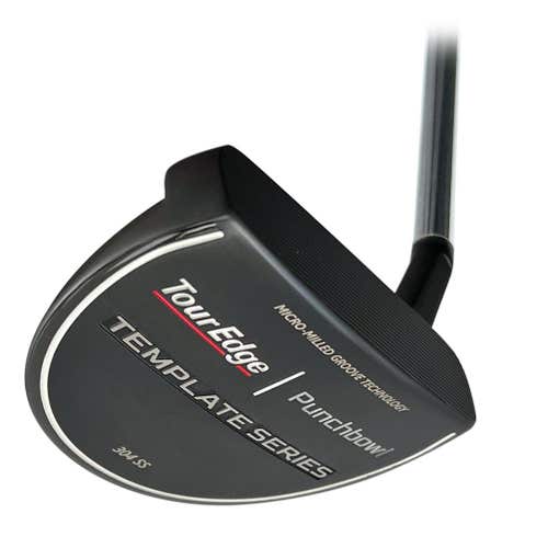 Tour Edge Pure Feel Template Series Punchbowl Putter 33" (Black, Mallet, Small