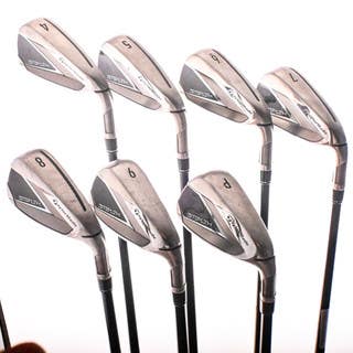 TaylorMade Stealth Iron Set 4-PW Ventus 7 Red Stiff Flex Graphit Right Handed