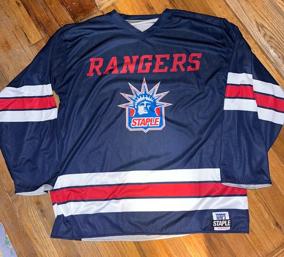 New York Ranger Limited Edition Staple Collection Reversible Jersey