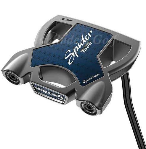 NEW! TaylorMade Spider Tour 34" T7 Double-Bend Putter KBS W/Super Stroke & HC