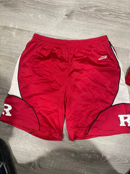 Brine Rutgers Mens Lacrosse Shorts - XL