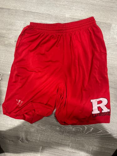 Warrior Rutgers Mens Lacrosse Shorts - XL