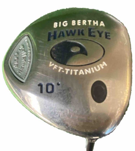 Callaway VFT Driver 10* Big Bertha Hawk Eye System 60 Firm Graphite 45.5" Men RH