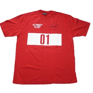Floyd Mayweather MWS 01 Boxing Tee - All American Sport Day Red Shirt XXL