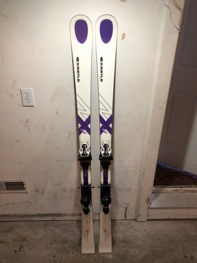 Kastle MX 70 Skis With Bindings 160cm