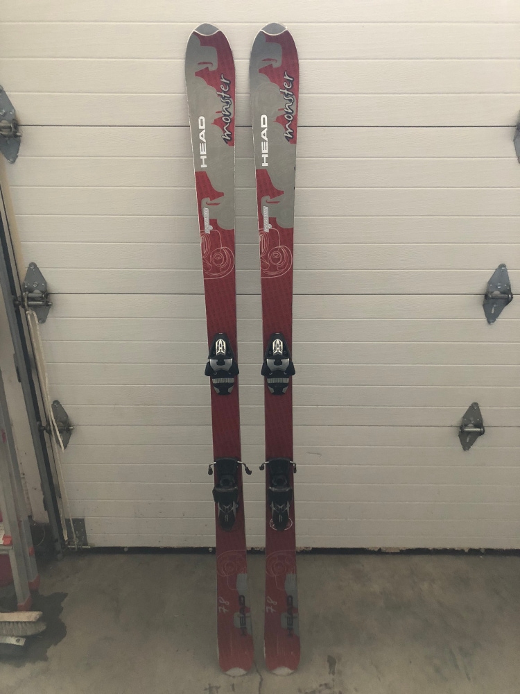 Head Monster 78 Skis With Bindings. 177cm