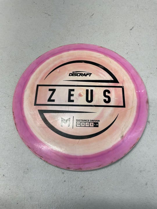 Used Discraft Mcbeth Zeus Disc Golf Drivers