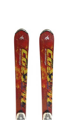 Used 2012 Nordica Hotrod Ski with Marker 4.5 Bindings Size 140 (Option 240096)