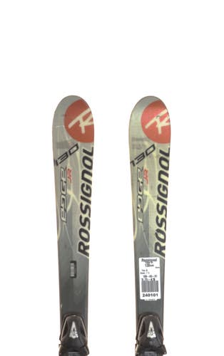 Used Rossignol Edge Jr. Ski with Bindings Size 130 (Option 240101)