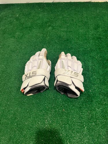 Used  STX Extra Large Lacrosse Gloves