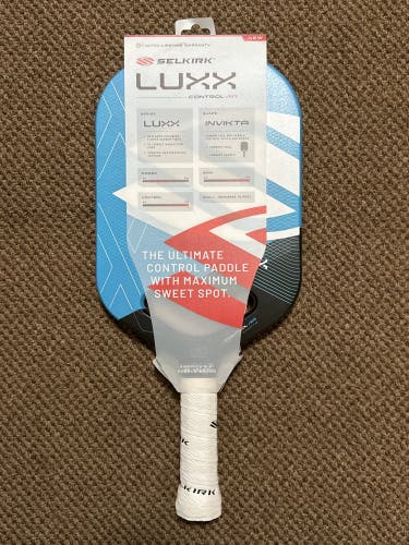Selkirk LUXX Invikta Control Air (Blue) Pickleball Paddle | New!