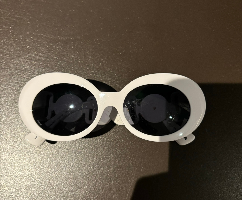 White Versace Sunglasses