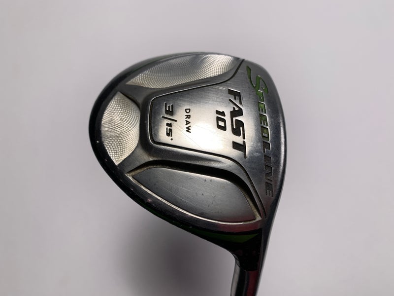 Adams Speedline Fast 10 Draw 3 Fairway Wood 15* Aldila Wasabi 65g Lite RH