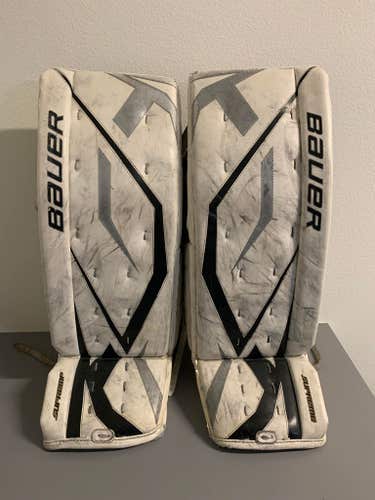 Used 34" Bauer Supreme One60 Goalie Leg Pads