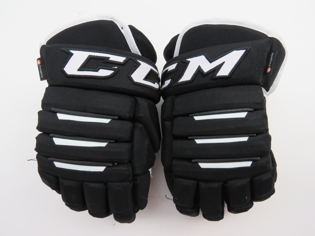 CCM 4 Roll Pro D30 Tacks Ice Hockey Player Gloves Size 13" Black