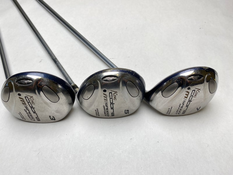 Cobra M Speed Offset Wood Set 3 5 7 Bassara Ladies Graphite Womens RH
