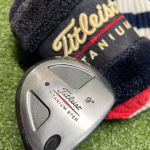 Titleist 976R 9* Titanium Driver / Stiff Graphite / 44.25" / HC / sa8497