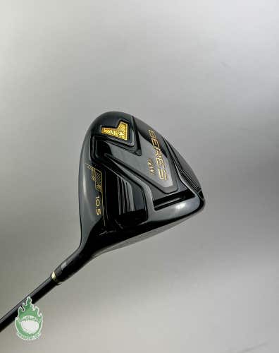 Used RH Honma BERES 08 Black Driver 10.5* ARMRQ MX Stiff Graphite Golf Club