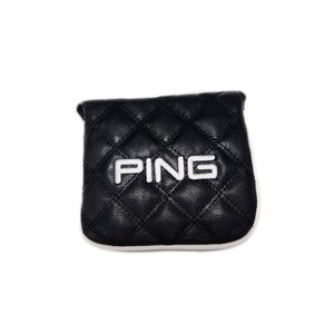 NEW 2023 Ping Universal Black Square Mallet Putter Headcover - Tomcat