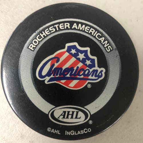 Rochester Americans puck (AHL)