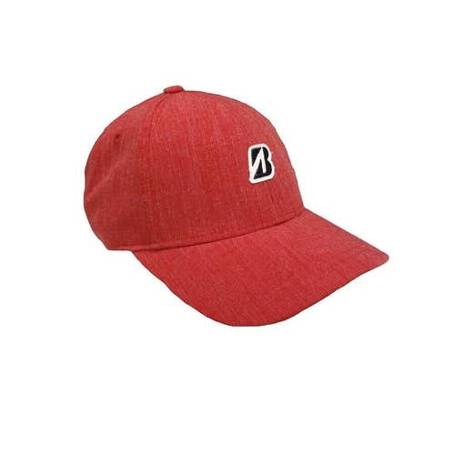 Bridgestone Golf Mini Patch Classic Golf Hat - Authentic Bridgestone Golf - RED