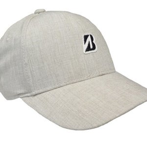 Bridgestone Golf Mini Patch Classic Golf Hat - Authentic Bridgestone Golf - TAN