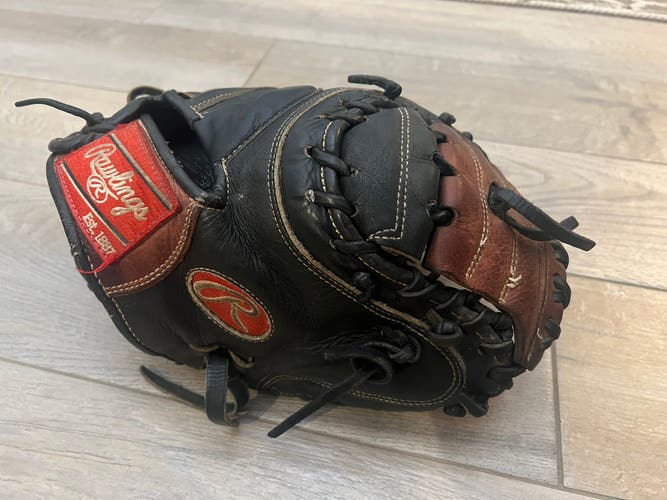 Used Catcher's 33" Heart of the Hide Baseball Glove