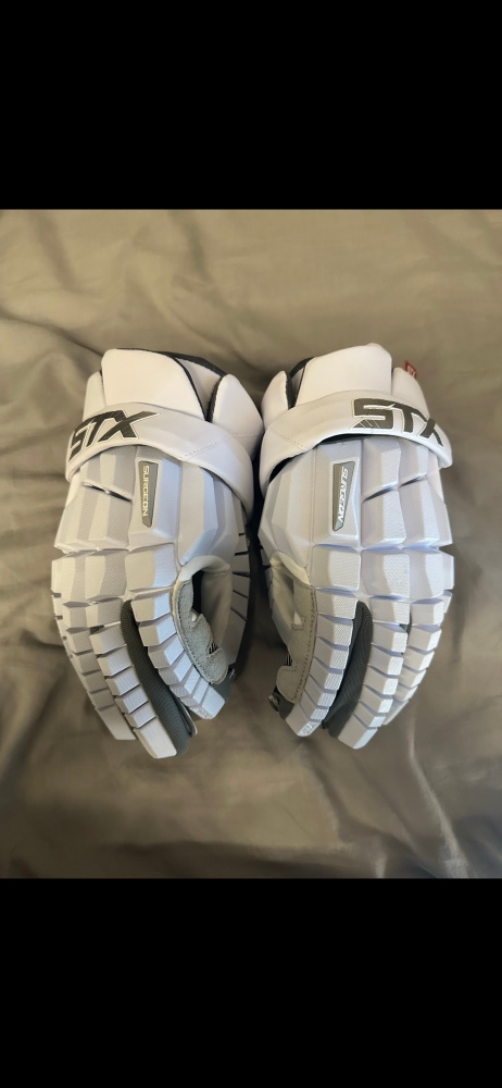 New  STX Large Rzr Lacrosse Gloves