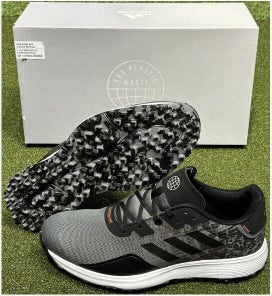 Adidas S2G SL Spikeless Shoes GV9793 Black/Grey Size 7.5 Medium (D) New #86136