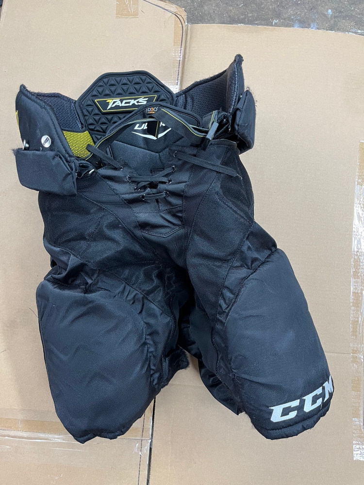 New DR HP80 ice hockey pants large senior SR adult mens black pads