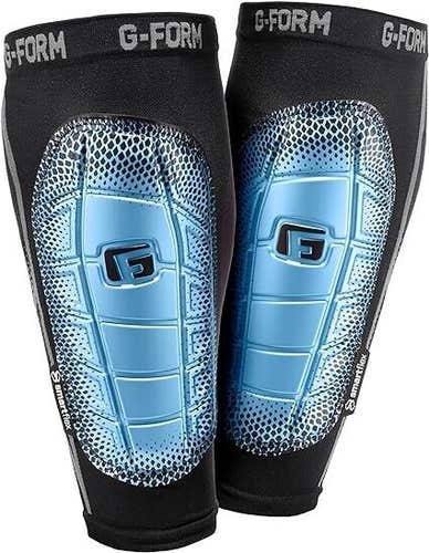 G Form Adult Unisex ProS Elite 2 Size Small Blue Black Soccer Shin Guards NWT