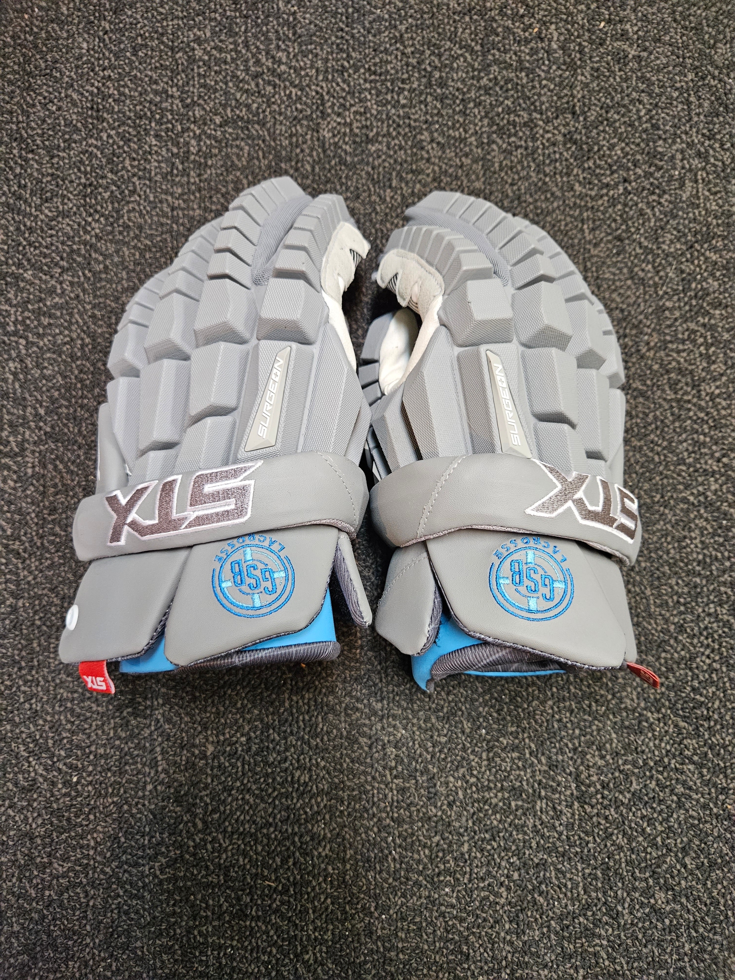 New STX Surgeon RZR Lacrosse Gloves Large