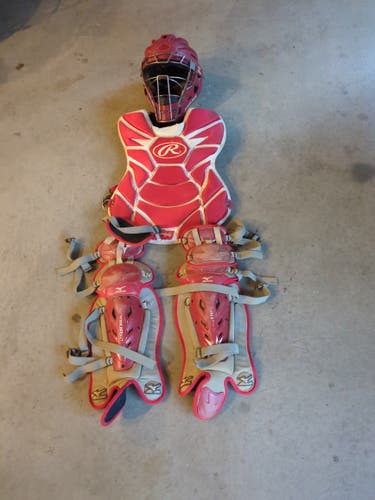 Used Mizuno Samurai Catcher's Set