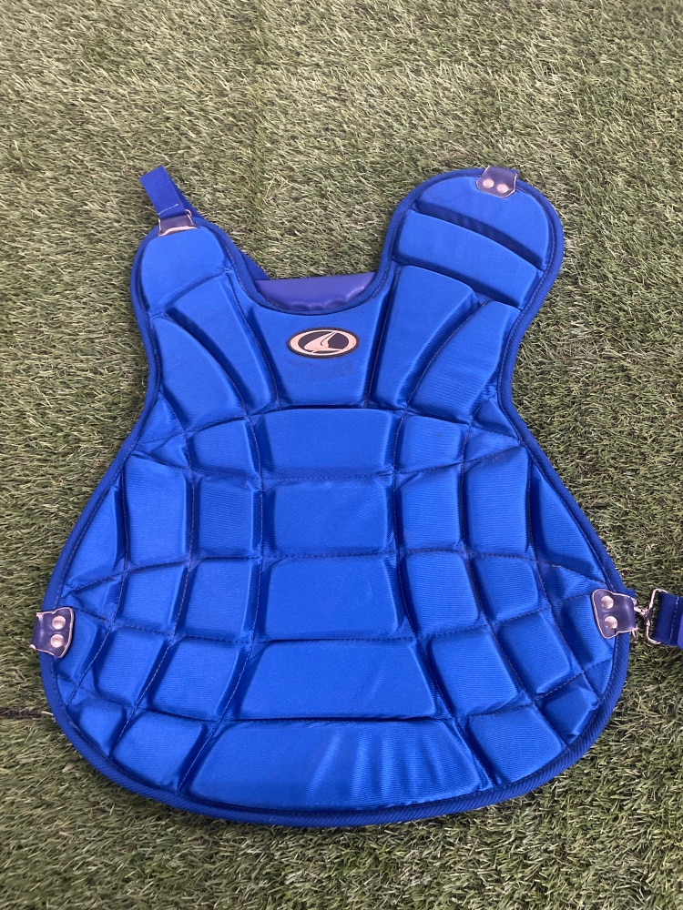 Blue Used Youth Champro Catcher's Chest Protector