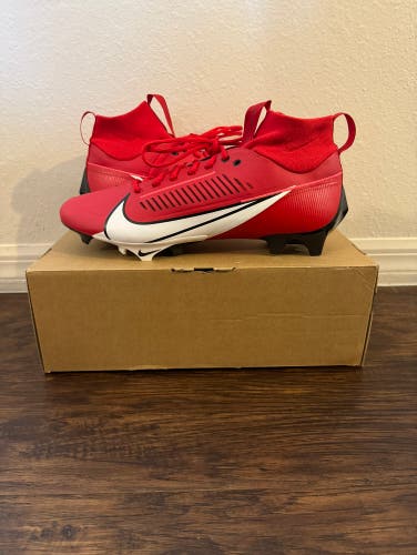 Nike Vapor Edge Pro 360 2 Red/White Football Cleats Size 15 DA5456-616
