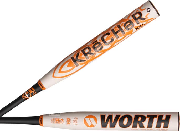 New 2023 Worth Composite Krecher Bat (-9) 25 oz 34"