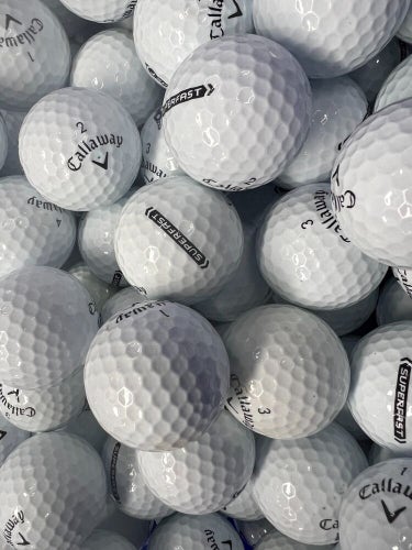 15 White Callaway Superfast Premium AAA Used Golf Balls