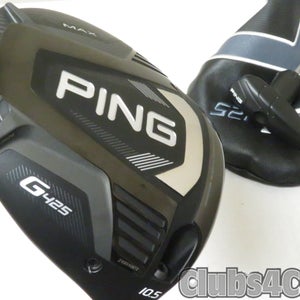 PING G425 MAX Driver 10.5° TOUR 65 Regular Flex +Cover & Tool  .. MINT