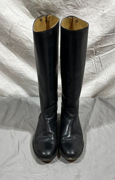 Frye Women's Veronica Tall Slouch Brown Leather Moto Boots 77609 Size 7 B