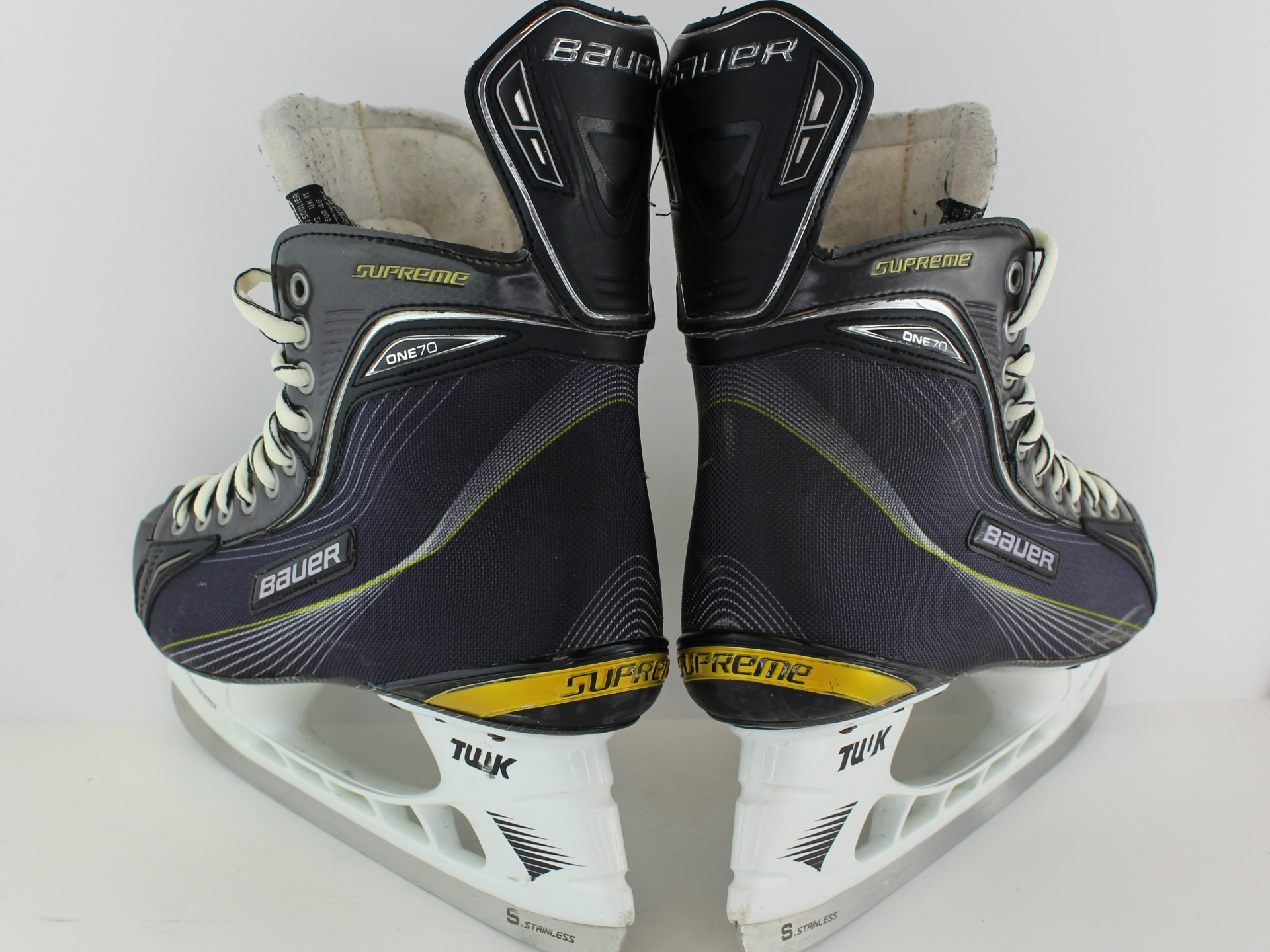 Senior Used Bauer Supreme One70 Hockey Skates 10.5 Skate Size (Men 12 Shoe Size)