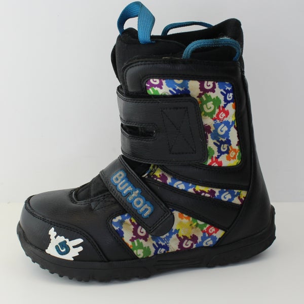 Kid's Used Size 3.0 (Women's 4.0) Burton Grom Snowboard Boots Boys / Kids Size 3