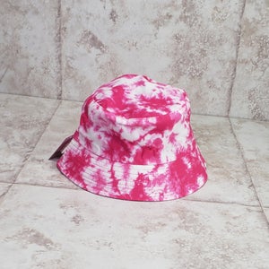 Dark Hot Pink Boonie Bucket Floppy Hat Tie Dye Sunhat Old East Main NWT