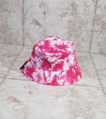 Dark Hot Pink Boonie Bucket Floppy Hat Tie Dye Sunhat Old East Main NWT