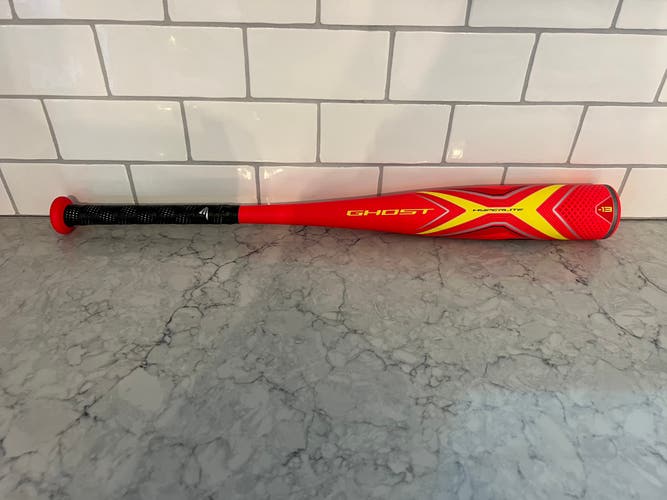 New  Easton (-13) 13 oz 26" Ghost X Hyperlite Bat