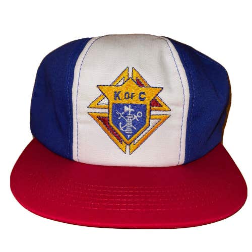Vintage Knights of Columbus Snapback K-Products Trucker Hat Cap