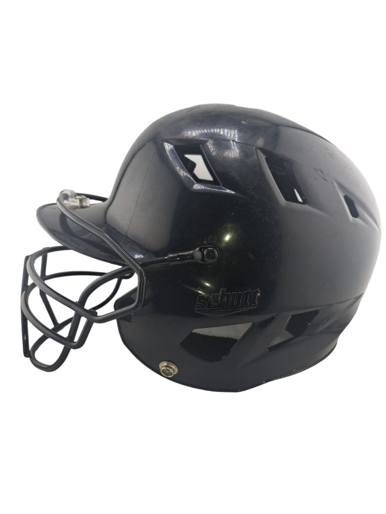 Schutt Black 3140 XS SSMC LJI Helmet w/ Face Guard