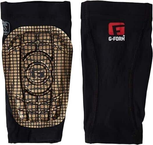 G-Form Youth Unisex Pro S Compact Size S/M Black Gold Soccer Shin Guards NWT